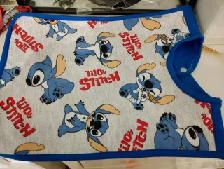 Babero y manoplas Stitch ABDL