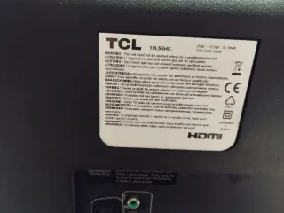 Televisor TCL 19 Negro