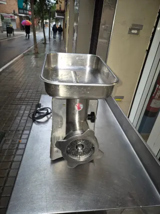 Picadora de carne industrial acero inoxidable