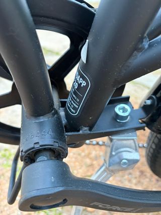 Bicicleta Plegable Zundapp ZF20 Negra