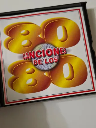 CD 80 Canciones de los 80