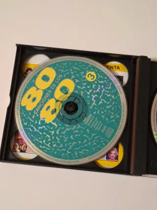 CD 80 Canciones de los 80