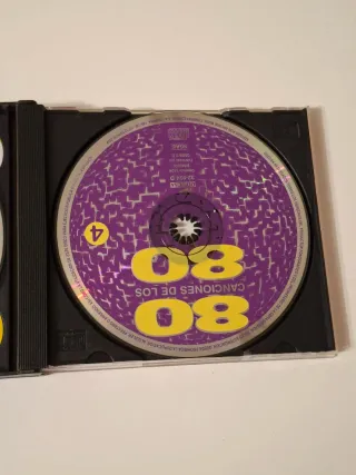 CD 80 Canciones de los 80