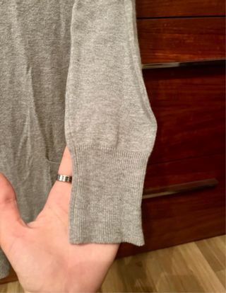 Vestido gris de Mango