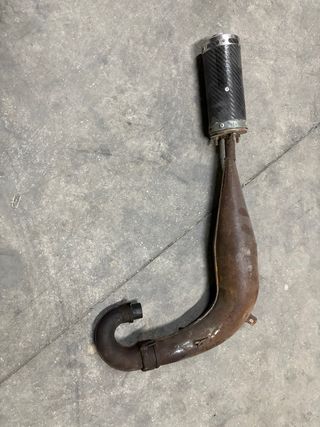 Tubo de escape minimoto Blata