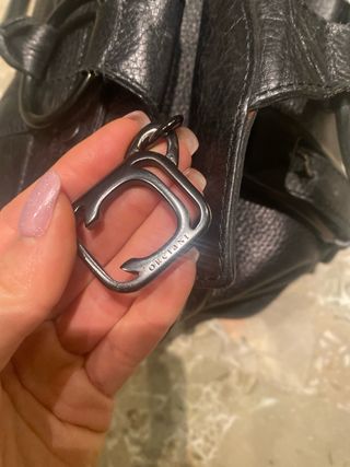 Borsa Orciani Argento Pelle grigia