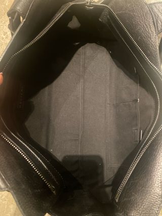 Borsa Orciani Argento Pelle grigia