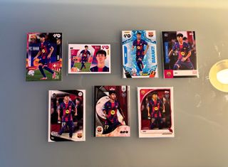 Lote 7 cartas fútbol Dro (RC)