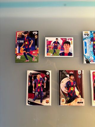 Lote 7 cartas fútbol Dro (RC)