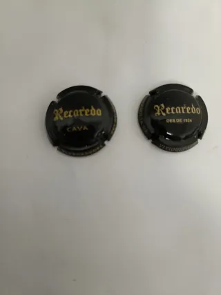 Lote 4 Chapas Cava Recaredo Originales