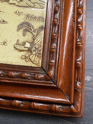 Quadro Vintage Orientale Piastrella Ceramica