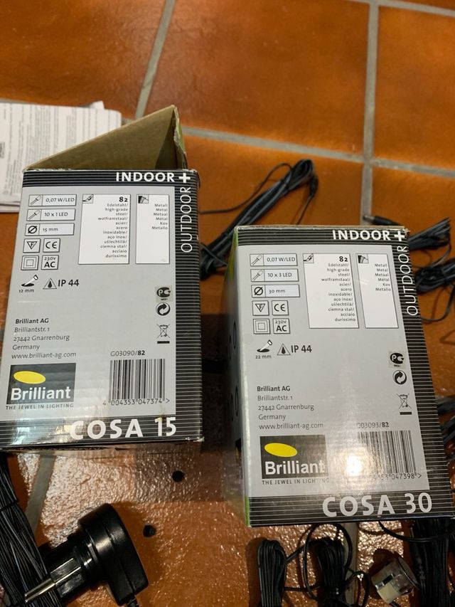 2x Focos LED Exterior o interior  COSA 30