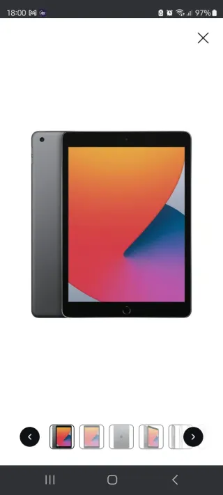 Apple iPad 10.2 Gris/Plata