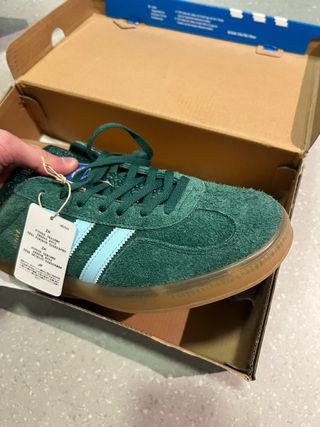 Adidas Gazelle Indoor Verdes y Azules Nuevas