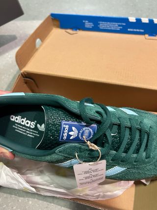 Adidas Gazelle Indoor Verdes y Azules Nuevas