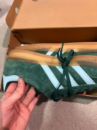 Adidas Gazelle Indoor Verdes y Azules Nuevas