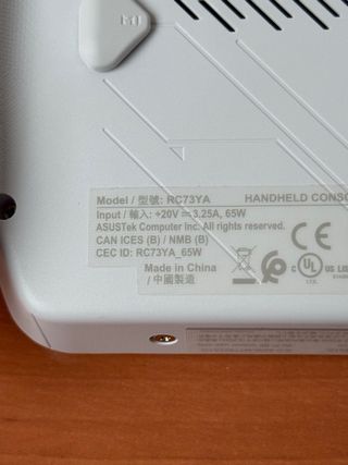 Asus Rog Ally Z2 - CONSOLA GAMING