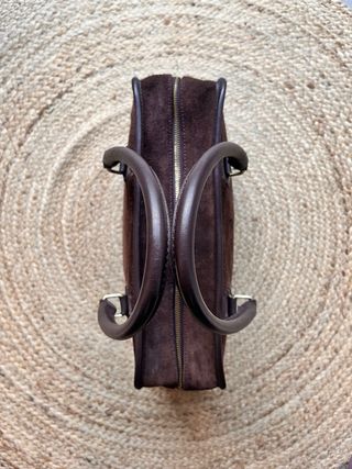 Bolso Loewe Amazona Ante Marrón