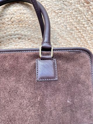 Bolso Loewe Amazona Ante Marrón