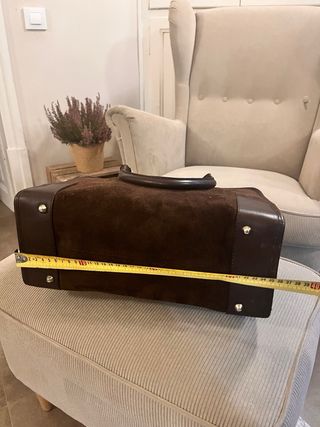 Bolso Loewe Amazona Ante Marrón