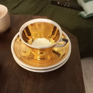 Juego de té + tazas de cerámica