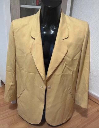 Blazer Burberry Amarillo Talla M