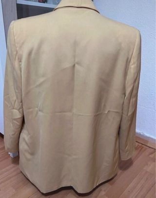 Blazer Burberry Amarillo Talla M