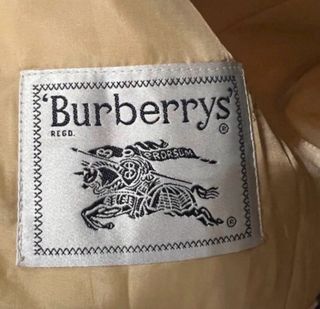 Blazer Burberry Amarillo Talla M