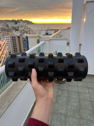 Rodillo de Espuma Peak Fitness Negro