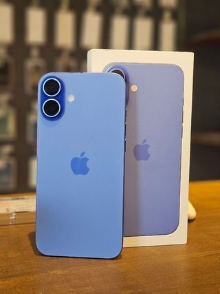 IPHONE 16 PLUS 128GB BLU 100% BATTERIA