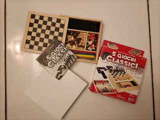 5 Giochi Classici in Legno