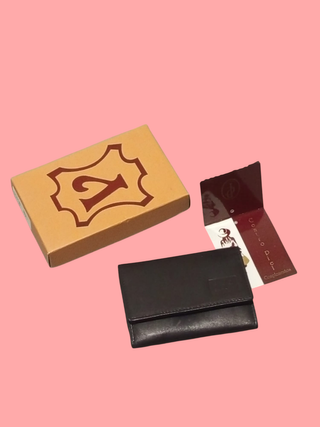 Cartera caballero pequeña negra
