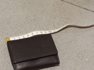 Cartera caballero pequeña negra