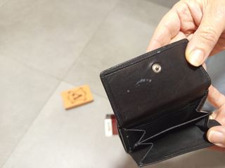 Cartera caballero pequeña negra