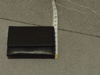 Cartera caballero pequeña negra