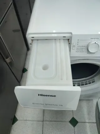 SECADORA BOMBA DE CALOR MARCA HISENSE DE 9KG A++