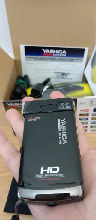 Videocámara Yashica HD Negra