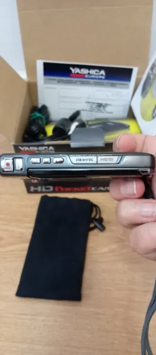 Videocámara Yashica HD Negra