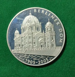 Moneda Plata 1 Onza Berliner Dom 1905-2005
