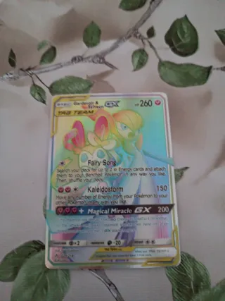 Carta Pokémon Gardevoir & Sylveon GX TAG TEAM