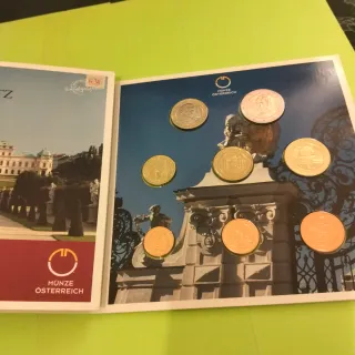 Set Monete Austria e Francia 2010