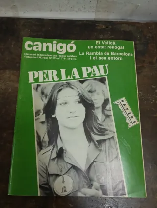 Revista antigua Canigo 778