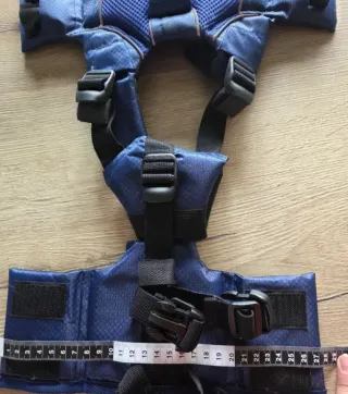 Chaleco salvavidas para perro azul