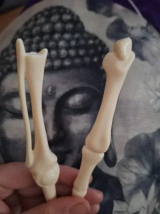 2 Bolígrafos Diseño Hueso