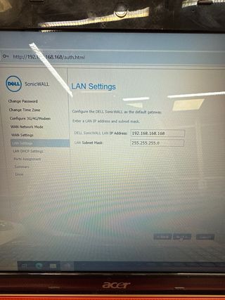 Firewall SonicWall TZ 210