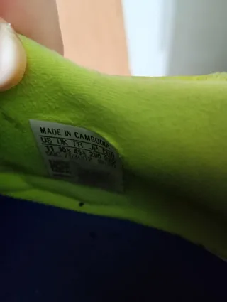 Botas fútbol Adidas Predator Amarillas T45