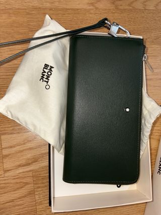 Cartera Montblanc Verde militar
