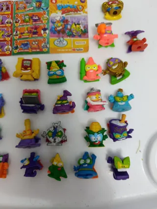 29 Figuras Super ZINGS Coleccionables