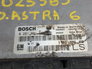 CENTRALITA MOTOR UCE OPEL ASTRA G BERLINA 0281001