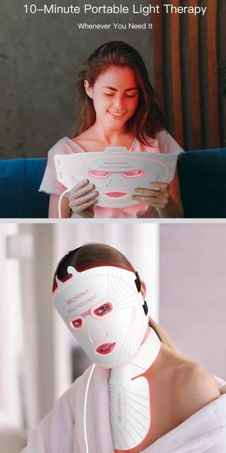 Mascarilla Facial LED Iborria GlowPro